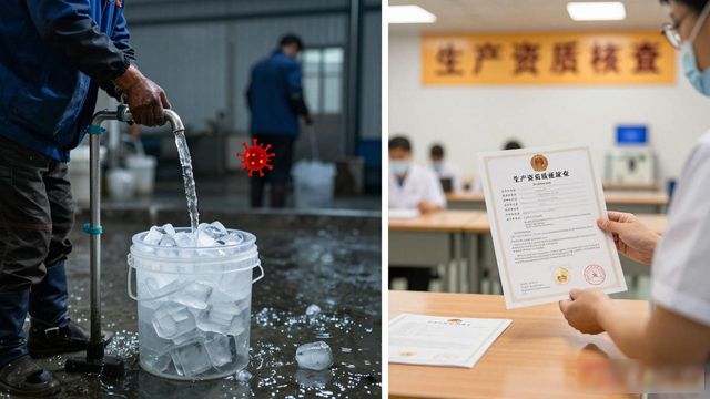 食用冰产能配送考察_重庆北碚食用冰生产厂家_食用冰生产资质要求